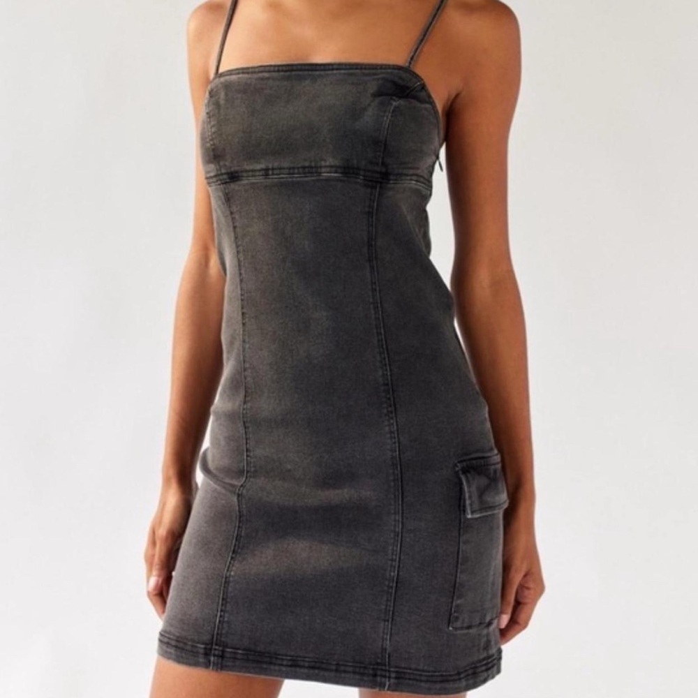Urban Outfitters Charcoal Mini Dress